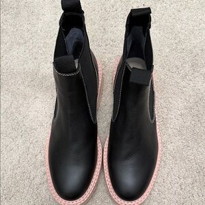 Dolce Vita Black & Pink Boots SZ 8
